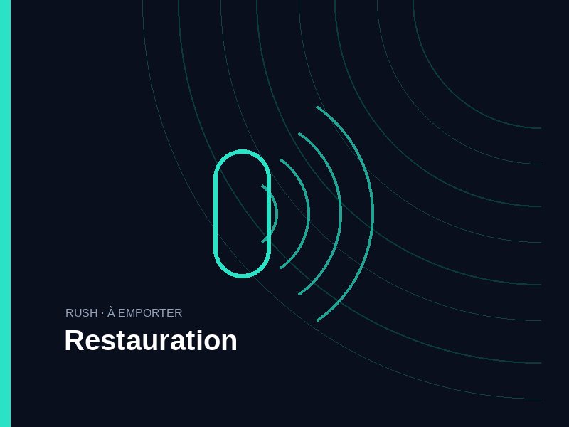 Illustration Talk-Flow — Restauration à emporter et livraison